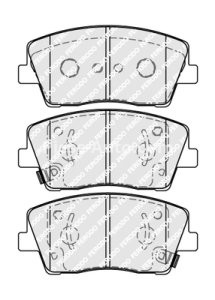 Set placuțe frână FERODO, față, pentru: KIA STINGER 2.0 06.17-
