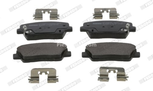 Set placuțe frână FERODO, spate, pentru: KIA STINGER 2.2D 06.17- 3