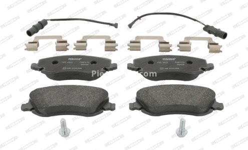 Set placuțe frână FERODO, față, pentru: LANCIA THESIS 2.0-3.2 07.02-07.09