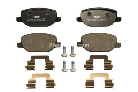 Set placuțe frână FERODO, spate, pentru: LANCIA THESIS 2.0-3.2 07.02-07.09