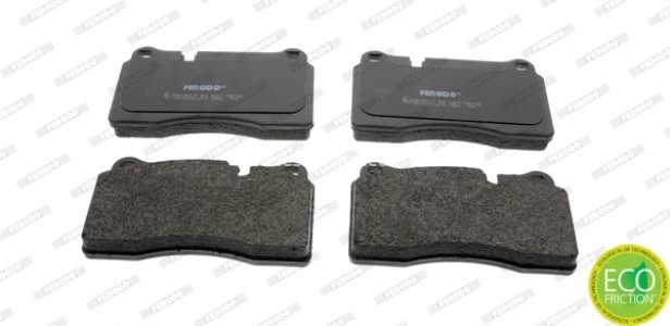 Set placuțe frână FERODO, față, pentru: LAND ROVER RANGE ROVER III, RANGE ROVER SPORT I; MASERATI QUATTROPORTE V; ASTON MARTIN VANTAGE VOLANTE, VANTAGETAGE 2.7D-6.2 03.04-