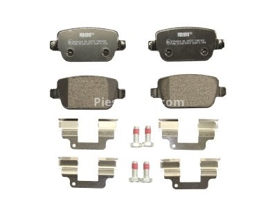 Set placuțe frână FERODO, spate, (cu suruburi de ghidare), pentru: LAND ROVER FREELANDER 2 2.0/3.2 10.06-10.14