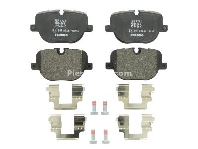 Set placuțe frână FERODO, spate, pentru: LAND ROVER RANGE ROVER III, RANGE ROVER SPORT I 3.0D-5.0 05.05-03.13