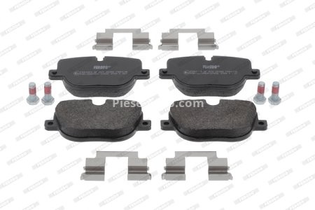 Set placuțe frână FERODO, spate, pentru: LAND ROVER RANGE ROVER III, RANGE ROVER SPORT I 3.0D-5.0 05.05-03.13