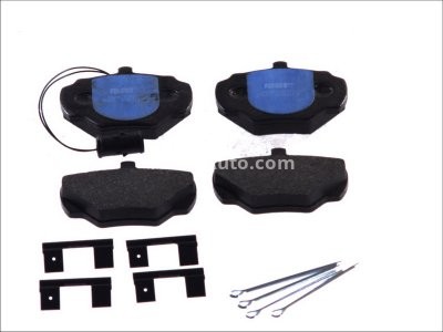 Set placuțe frână FERODO, spate, pentru: LAND ROVER DEFENDER, DISCOVERY I, RANGE ROVER I 2.0-4.3 08.81-09.00