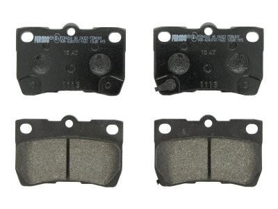 Set placuțe frână FERODO, spate, pentru: LEXUS GS, IS C, IS II, IS III; TOYOTA CROWN, MARK X I, MARK X II 2.2D-5.0 09.03-