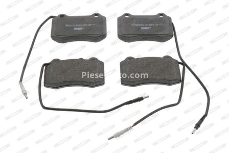 Set placuțe frână FERODO, față, pentru: PEUGEOT 406 2.2/2.2D/3.0 03.97-12.04