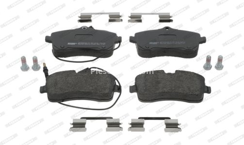 Set placuțe frână FERODO, față, pentru: PEUGEOT 407 1.6D-2.0D 05.04-02.11