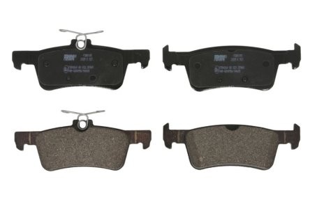 Set placuțe frână FERODO, spate, pentru: PEUGEOT 308 II, 308 II/KOMBI, 308/HATCHBACK 1.2-2.0D 09.13-06.21