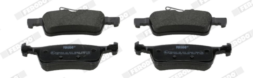 Set placuțe frână FERODO, spate, pentru: PEUGEOT 308 II, 308 II/KOMBI, 308/HATCHBACK 1.2-2.0D 09.13-06.21 3