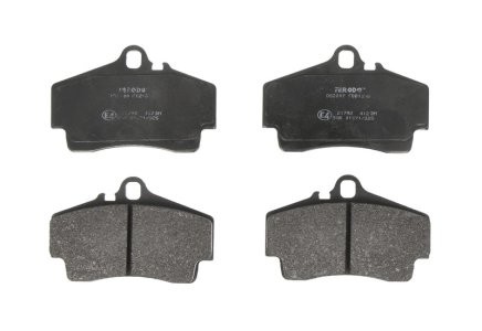 Set placuțe frână FERODO, spate, pentru: PORSCHE 911, 911 TARGA, BOXSTER, BOXSTER SPYDER, CAYMAN 2.5-3.8 09.96-06.13