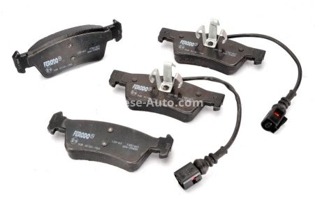 Set placuțe frână FERODO, spate, pentru: PORSCHE CAYENNE; VW TOUAREG 2.5D-4.8 09.02-09.10