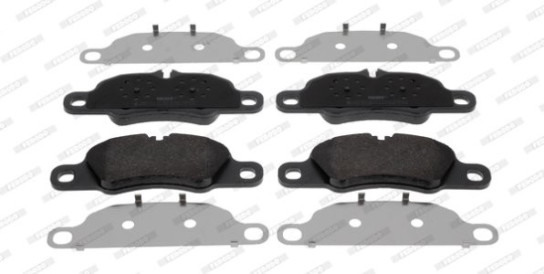 Set placuțe frână FERODO, față, pentru: PORSCHE 911, 911 TARGA 3.6 06.08-12.12