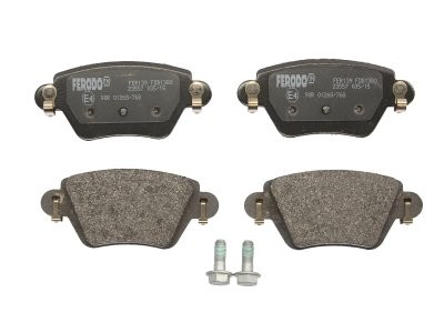Set placuțe frână FERODO, spate, pentru: RENAULT KANGOO, KANGOO EXPRESS 1.2-1.9D 02.00-