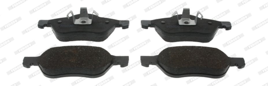 Set placuțe frână FERODO, față, pentru: RENAULT LAGUNA, LAGUNA II, LAGUNA III, TWINGO II, WIND 1.2-3.0D 03.01-