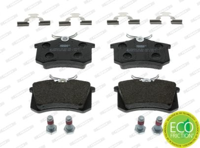 Set placuțe frână FERODO, spate, pentru: RENAULT AVANTIME, CLIO II, CLIO III, CLIO III/HATCHBACK, CLIO IV, ESPACE III 1.2-3.0 05.86-