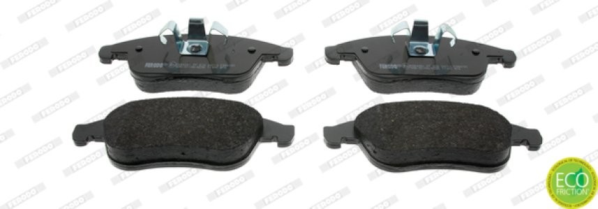 Set placuțe frână FERODO, față, pentru: RENAULT CLIO IV, FLUENCE, GRAND SCENIC III, LAGUNA, LAGUNA III, MEGANE, MEGANE III, SCENIC III 1.2-3.5 10.07-