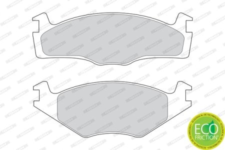 Set placuțe frână FERODO, față, pentru: SEAT CORDOBA, CORDOBA VARIO, CORDOBA VARIO/KOMBI, IBIZA II; VW POLO, POLO CLASSIC, POLO II, POLO III, POLO III CLASSIC, POLO/HATCHBACK 1.0-1.9D 10.81-12.02 3