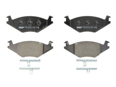 Set placuțe frână FERODO, față, pentru: SEAT CORDOBA, CORDOBA VARIO, IBIZA II; VW GOLF II, JETTA II, POLO, POLO CLASSIC, POLO II 1.0-1.9D 10.81-10.02