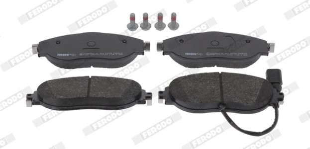Set placuțe frână FERODO, față, pentru: SEAT ALHAMBRA; SKODA SUPERB II; VW CC B7, PASSAT B6, PASSAT B7, PASSAT B7/KOMBI, SHARAN 1.4-3.6 02.08- 3