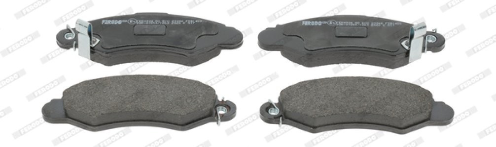 Set placuțe frână FERODO, față, pentru: SUBARU JUSTY II, JUSTY III; SUZUKI SWIFT II 1.0-1.6 03.89-