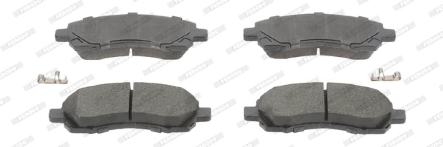 Set placuțe frână FERODO, față, pentru: SUBARU FORESTER, IMPREZA, LEGACY II, LEGACY III 1.6-2.5 02.94-09.06