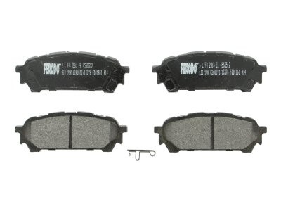 Set placuțe frână FERODO, spate, pentru: SUBARU FORESTER, IMPREZA 1.5-2.5 12.00-06.09