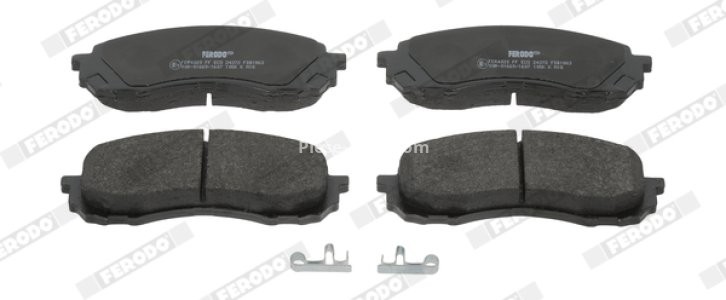 Set placuțe frână FERODO, față, pentru: SUBARU IMPREZA 1.5/1.6 10.00-03.12 3