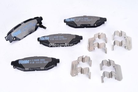 Set placuțe frână FERODO, spate, pentru: SUBARU BRZ, FORESTER, IMPREZA, LEGACY IV, LEGACY V, OUTBACK, WRX, XV; TOYOTA GT 86 1.5-3.6 09.03-