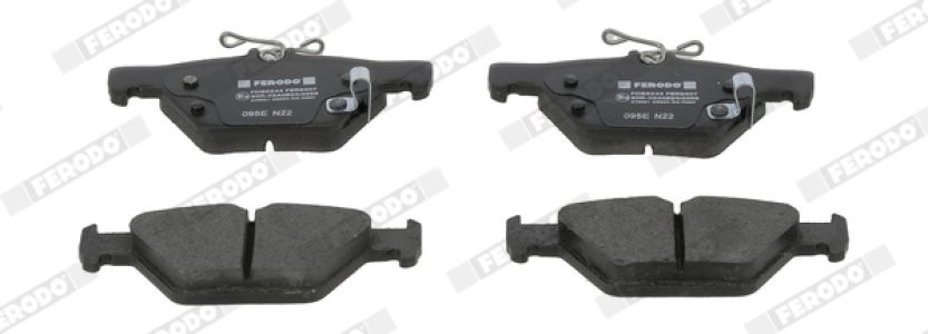 Set placuțe frână FERODO, spate, pentru: SUBARU FORESTER, IMPREZA, LEGACY VI, LEVORG, OUTBACK, XV 1.6-3.6 10.14- 3