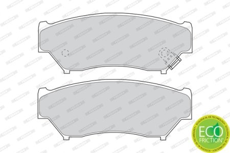 Set placuțe frână FERODO, față, pentru: SUZUKI GRAND VITARA I, JIMNY, VITARA 1.5D-2.0 01.88- 3