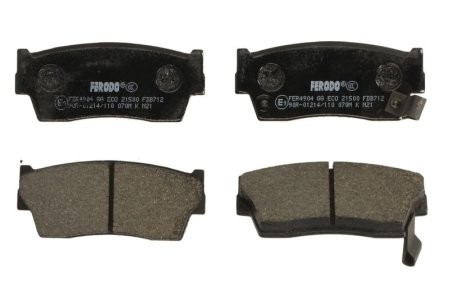 Set placuțe frână FERODO, față, pentru:  SUZUKI GRAND VITARA I, GRAND VITARA II, VITARA, X-90 1.6-3.2 01.88-