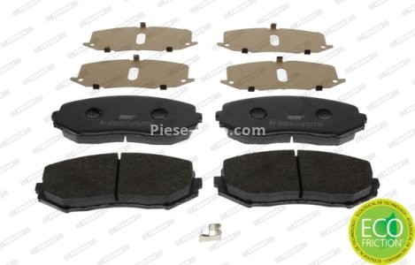 Set placuțe frână FERODO, față, pentru: SUZUKI GRAND VITARA I, GRAND VITARA II 1.6-3.2 03.98-