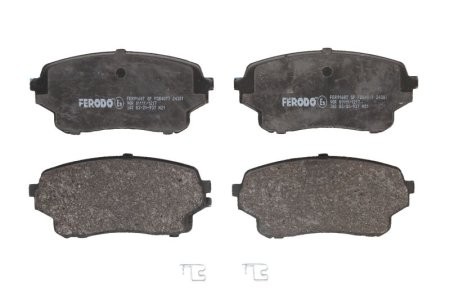 Set placuțe frână FERODO, față, pentru: SUZUKI GRAND VITARA I, GRAND VITARA II, XL-7 1.6-2.7 02.01-02.15