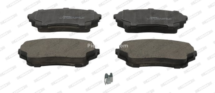 Set placuțe frână FERODO, față, pentru: SUZUKI GRAND VITARA I, GRAND VITARA II, XL-7 1.6-2.7 02.01-02.15