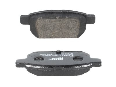 Set placuțe frână FERODO, spate, pentru: SUZUKI BALENO, S-CROSS, SWIFT IV, SWIFT V, SX4 S-CROSS, VITARA; TOYOTA YARIS 1.0-1.6D 11.05-
