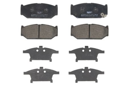 Set placuțe frână FERODO, față, pentru: SUZUKI SWIFT II, SWIFT III, SWIFT IV 1.0-1.6 01.94-