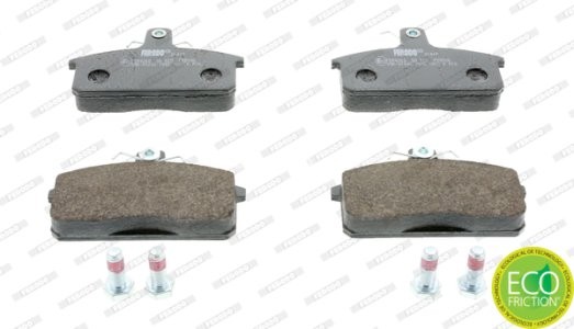 Set placuțe frână FERODO, față, pentru: SUZUKI SAMURAI, VITARA, X-90 1.0-1.9D 04.88-12.04