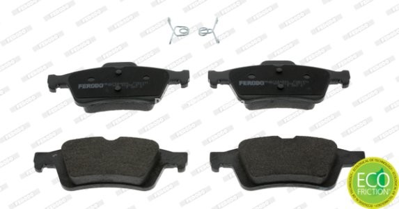 Set placuțe frână FERODO, spate, pentru: VOLVO C30, C70 II, S40 II, V40, V50; CADILLAC BLS; FORD C-MAX, C-MAX II, FOCUS C-MAX, FOCUS II, FOCUS III, FOCUS III/KOMBI 1.0-Electric 08.01-