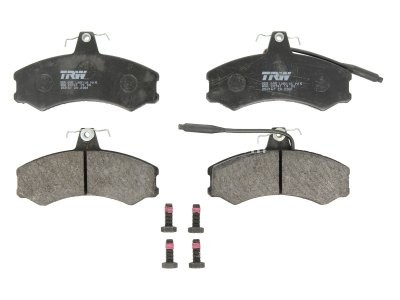 Set plăcuțe frână TRW, față (cu accesorii; cu șuruburi de ghidare etrier frână), pentru: ALFA ROMEO AR 6; CITROEN C25; FIAT DUCATO, TALENTO; PEUGEOT J5 1.8-2.5D 09.81-03.94