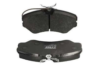 Set plăcuțe frână TRW, față (cu accesorii; cu șuruburi de ghidare etrier frână), pentru: ALFA ROMEO AR 6; CITROEN C25; FIAT DUCATO; PEUGEOT 405 II/KOMBI, J5 1.8-2.5D 09.81-12.95