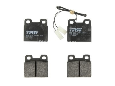 Set plăcuțe frână TRW, spate, pentru: ALFA ROMEO 75, 90, GTV, RZ, SZ 1.6-3.0 07.78-12.94