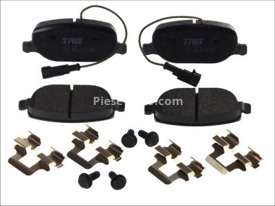 Set plăcuțe frână TRW, spate, pentru: ALFA ROMEO GIULIETTA, GIULIETTA/HATCHBACK 1.4-2.0D 04.10-12.20