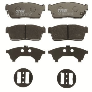 Set plăcuțe frână TRW, față, pentru: DAIHATSU COPEN, CUORE VII, SIRION, YRV; NISSAN PIXO; SUZUKI ALTO VII, CARRY, CELERIO, IGNIS I, IGNIS II 0.7-1.5 03.00- 3
