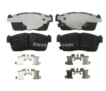 Set plăcuțe frână TRW, față (cu suplimente), pentru: DAIHATSU CUORE VI, CUORE VII, SIRION, TREVIS; MITSUBISHI MIRAGE / SPACE STAR VI; SUBARU JUSTY IV; SUZUKI IGNIS II 0.7-1.5 03.03-