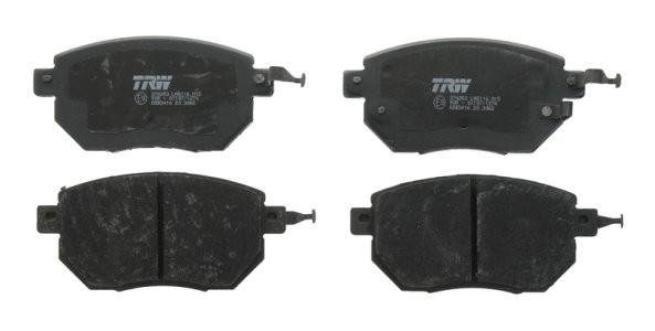 Set plăcuțe frână TRW, față, pentru: INFINITI FX, G, M45, Q45 III; NISSAN MAXIMA VI, MURANO I, MURANO II 3.5/4.5 02.01-