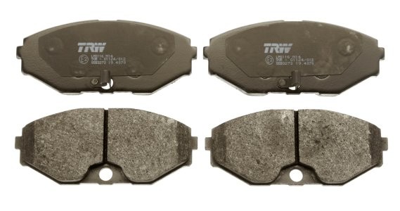 Set plăcuțe frână TRW, față, pentru: INFINITI J30, Q45 I; NISSAN AVENIR, MAXIMA / MAXIMA QX IV, MAXIMA / MAXIMA QX V, STAGEA 2.0-4.5 01.89-11.03 3