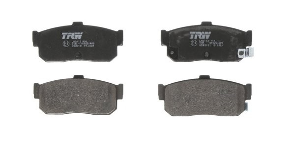 Set plăcuțe frână TRW, spate, pentru: INFINITI G20; NISSAN ALMERA I, ALTIMA, AVENIR, MAXIMA / MAXIMA QX IV, SENTRA V, SUNNY II, SUNNY III 1.4-3.0 06.86-12.06