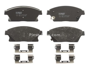 Set plăcuțe frână TRW, față (cu suplimente), pentru: CADILLAC ATS; CHEVROLET CRUZE, ORLANDO, TRAX, VOLT; OPEL AMPERA, ASTRA J, ASTRA J GTC, MOKKA / MOKKA X, ZAFIRA C 1.4-2.0D 05.09-