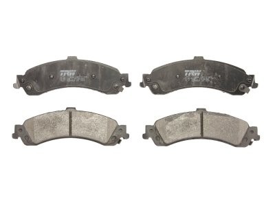 Set plăcuțe frână TRW, spate, pentru: CADILLAC ESCALADE; CHEVROLET AVALANCHE, AVALANCHE 1500, SILVERADO 1500, SUBURBAN, TAHOE; GMC SIERRA, YUKON 4.3-8.1 10.98-